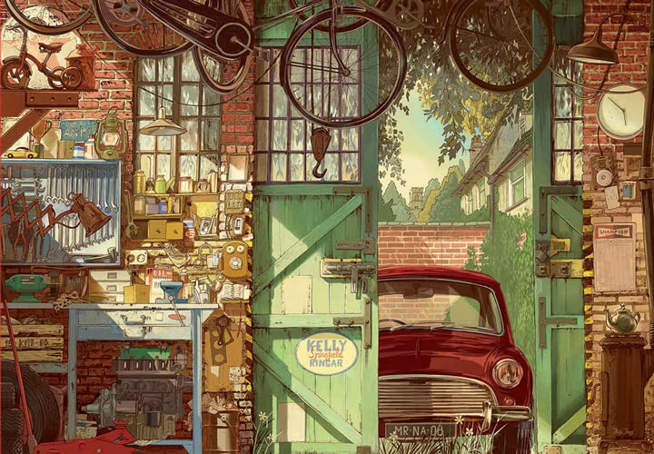 educa-alte-garage-puzzle-1500-teile-18005-oldtimer-nostalgie-85x60 image 7