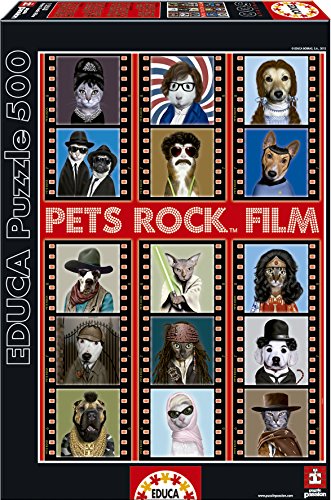 educa-15553-pets-rock-film-puzzle-500-teile-tiere image 3