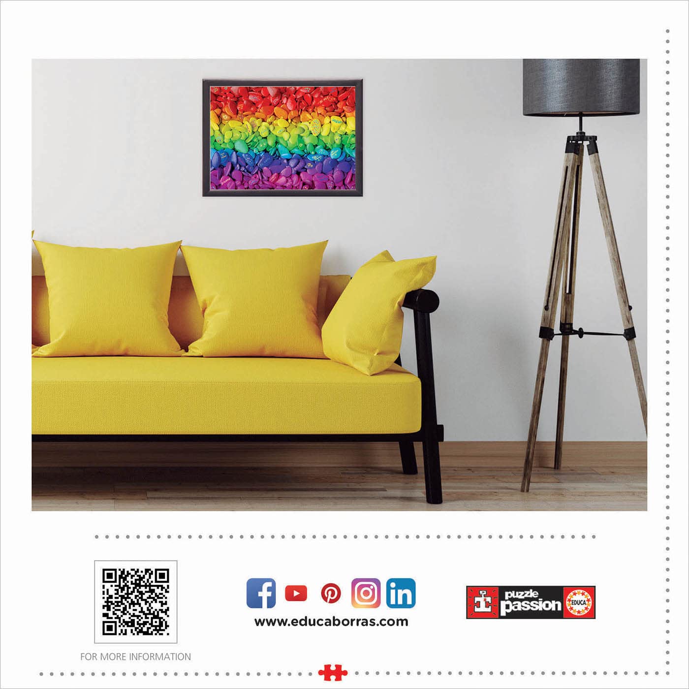 educa-kieselsteine-500-teile-puzzle-regenbogen-ab-10-jahren image 4