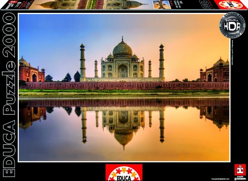 educa-14821-taj-mahal-puzzle-2000-teile-indien-hdr image 3