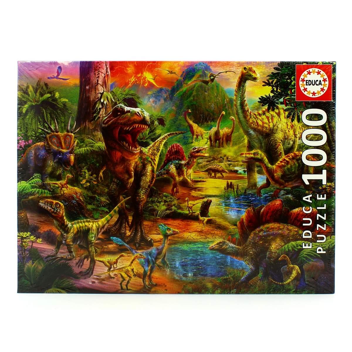 educa-17655-land-der-dinosaurier-puzzle-1000-teile-klassisch image 1