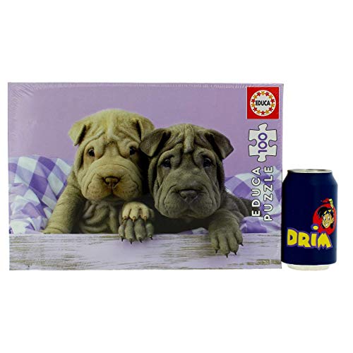 educa-18063-hundewelpen-am-morgen-puzzle-100-teile-shar-pei image 6