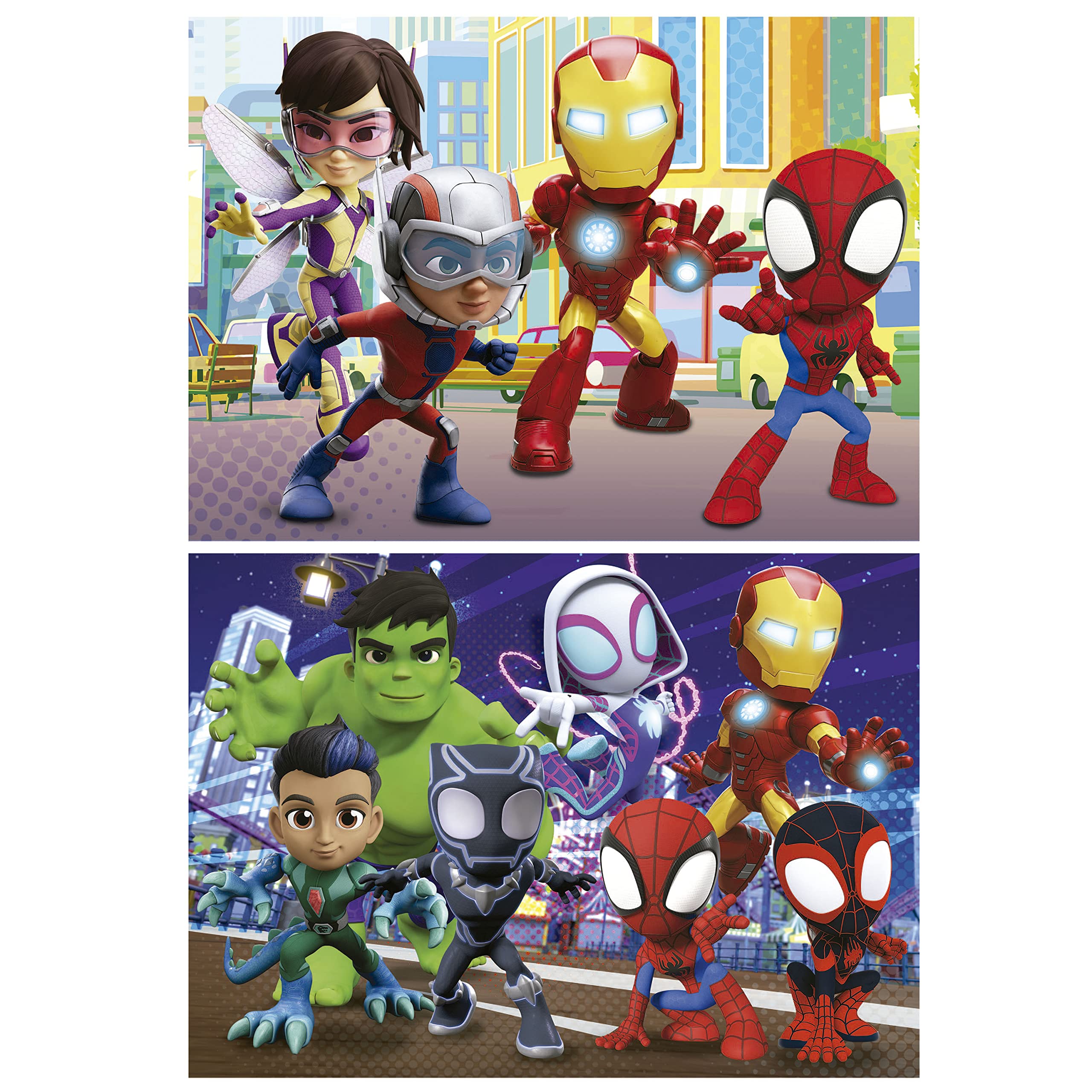 educa-19678-spidey-super-freunde-puzzle-2x48-teile-ab-4-jahren image 3