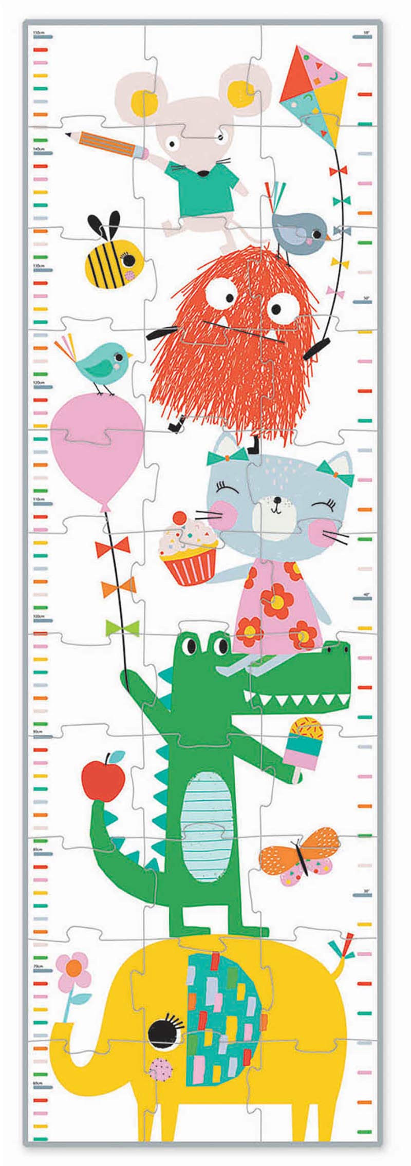 educa-lemon-ribbon-mess-puzzle-33-teile-30x95-cm image 3
