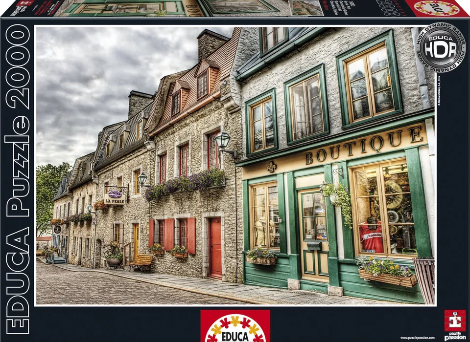 educa-petit-champlain-quebec-16012-puzzle-2000-teile image 1