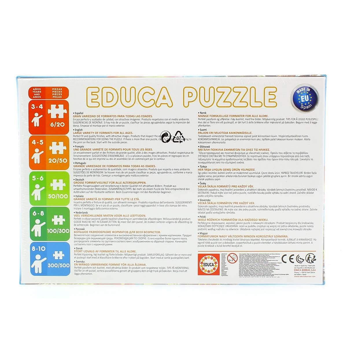 educa-dinosaurier-puzzleset-2x100-teile-15620-t-rex-ab-6-jahren image 2