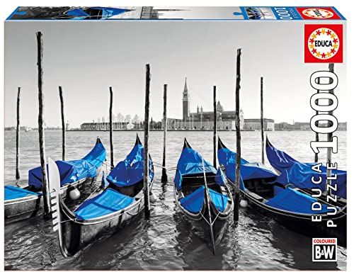 educa-17112-gondeln-venedig-puzzle-1000-teile-sw image 7