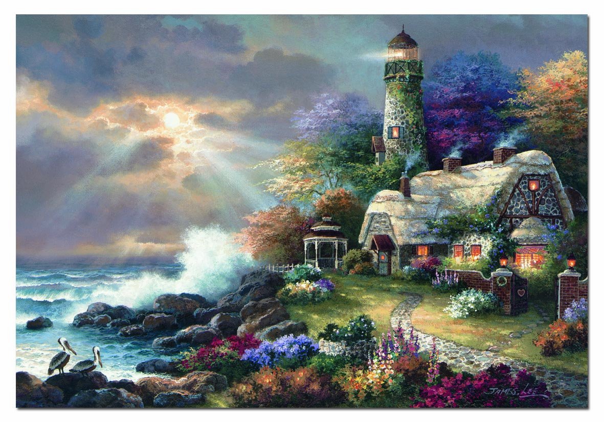 educa-14818-licht-des-himmels-puzzle-2000-teile-james-lee image 2