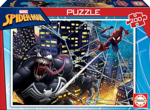 educa-spider-man-18100-kinderpuzzle-2x100-teile-ab-6-j image 6