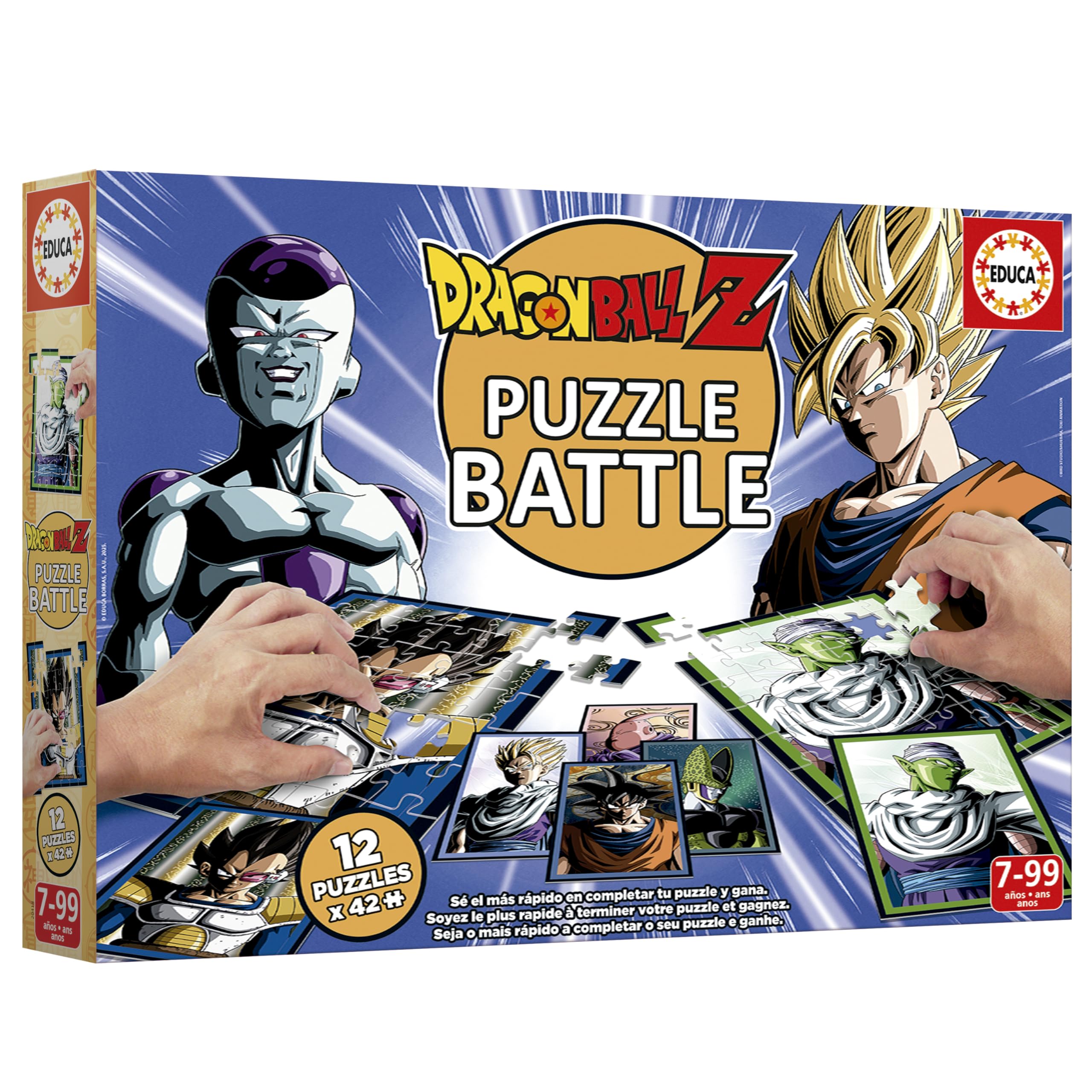 educa-puzzle-battle-dragon-ball-brettspiel-12x42-teile-ab-7-j image 4