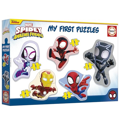 educa-19952-spidey-puzzle-set-5x-3-5-teile-ab-2-jahre image 8