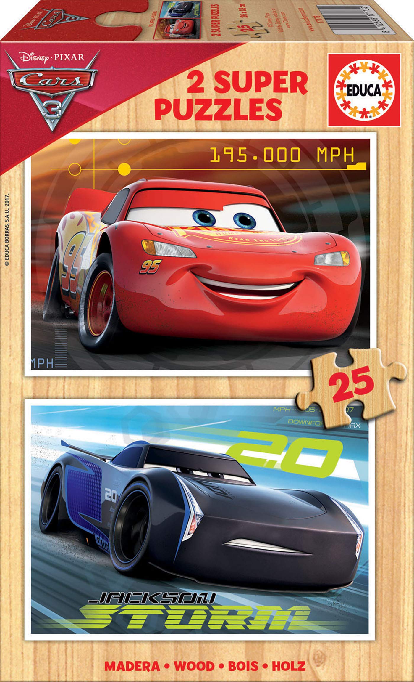 educa-cars-3-kinderpuzzle-2x48-teile-lightning-mcqueen-ab-4 image 6