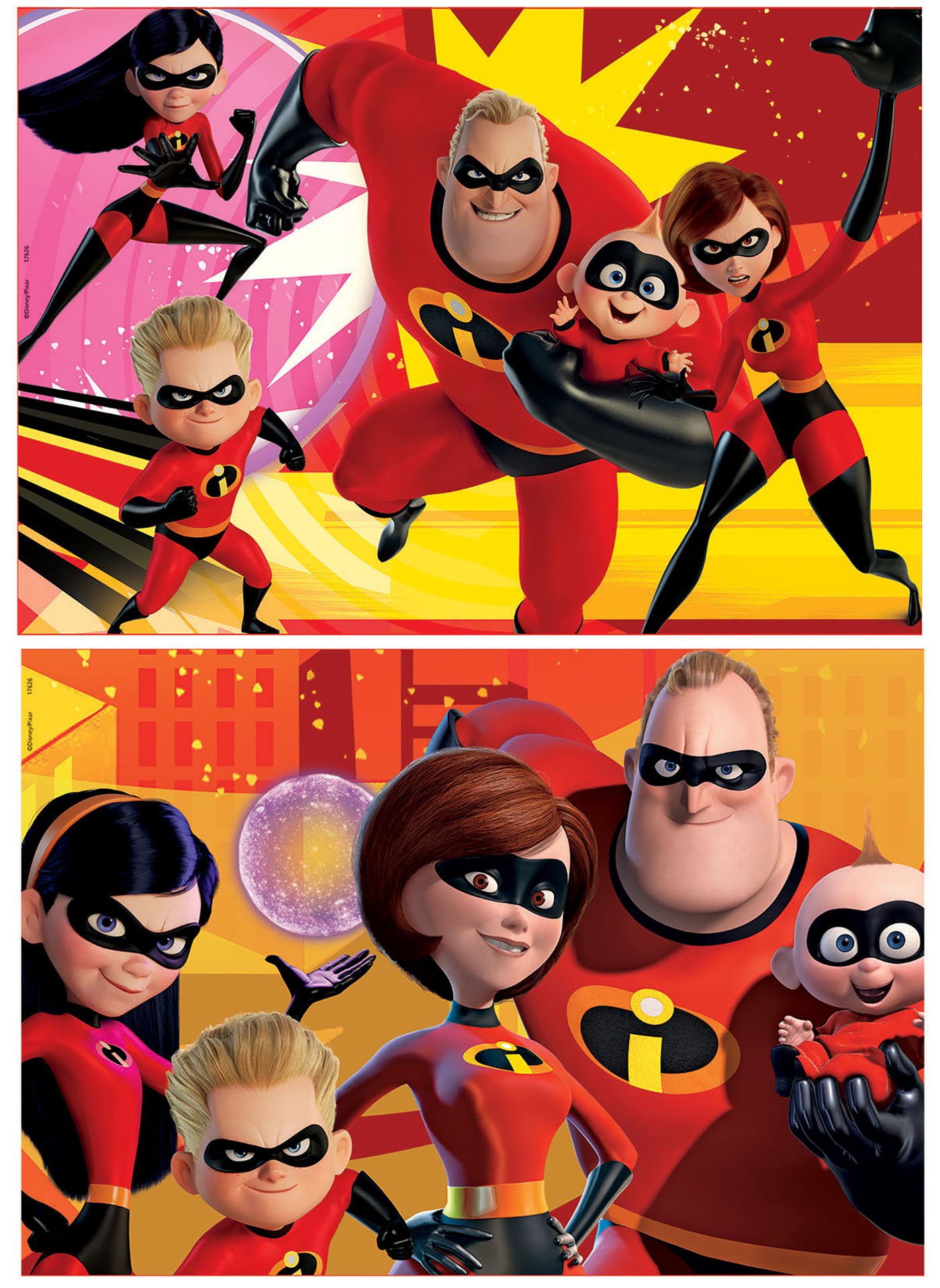 educa-2x50-the-incredibles-2-kinderpuzzle-2x50-teile-ab-4-jahren image 2