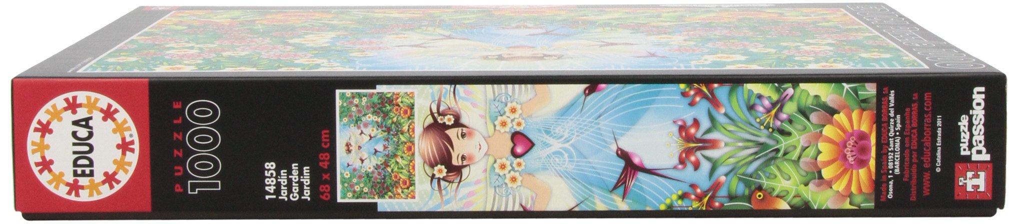 educa-der-garten-puzzle-1000-teile-blumenmotiv image 4
