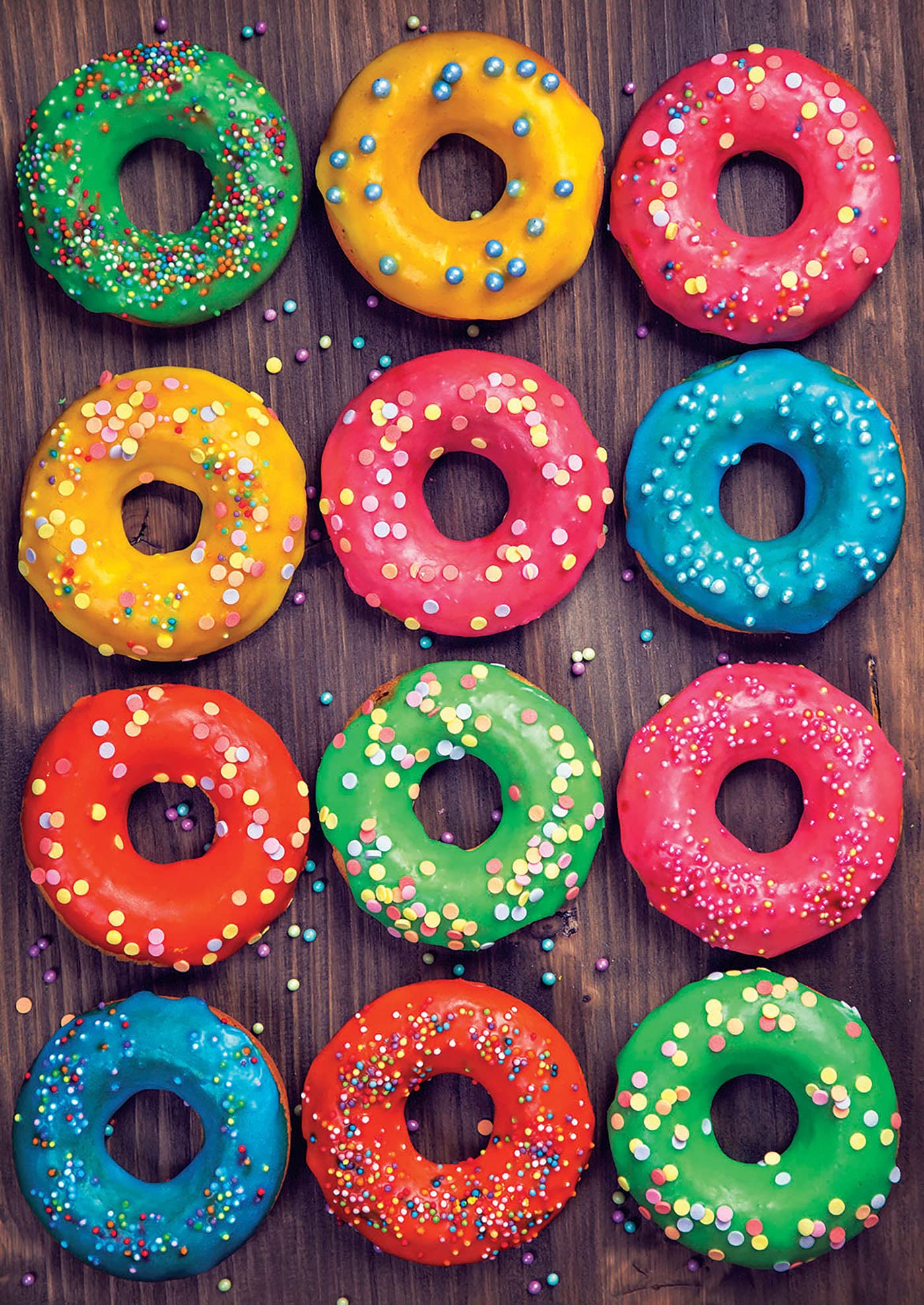 educa-bunte-donuts-500-teile-puzzle-food-motiv-34x48-cm image 2