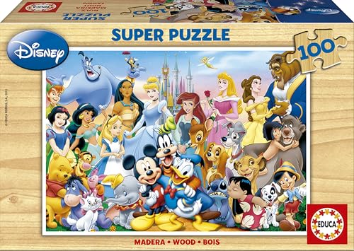 educa-disney-welt-holzpuzzle-100-teile-ab-6-jahren-figuren image 3