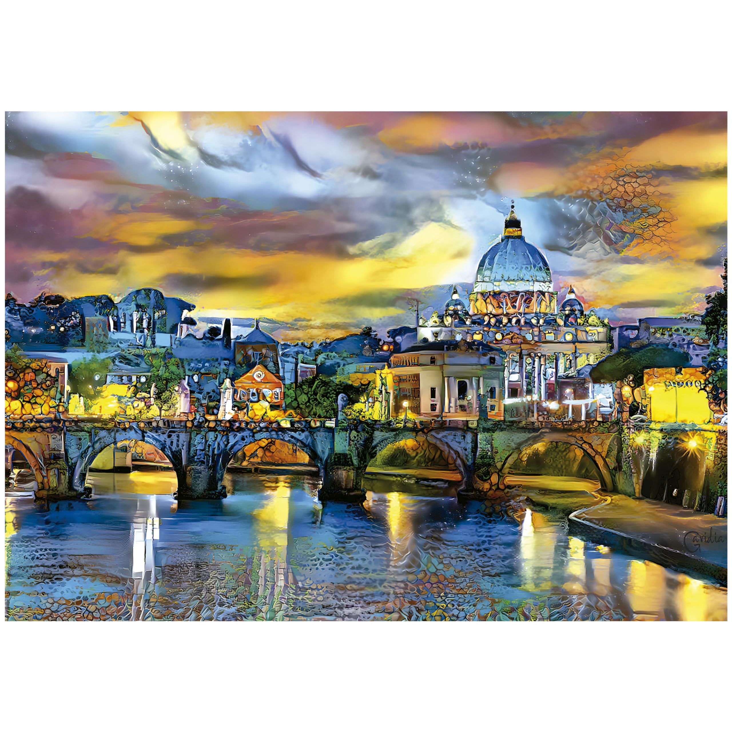 educa-petersdom-engelsbr-cke-1500-teile-puzzle-rom image 2