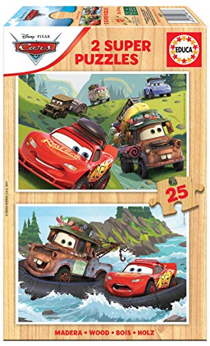 educa-cars-holzpuzzle-2x25-teile-kinder-ab-3-jahren-pixar image 4
