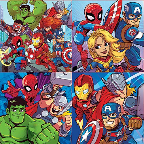 educa-marvel-super-hero-adventures-kinderpuzzle-4er-set-12-25teile image 6