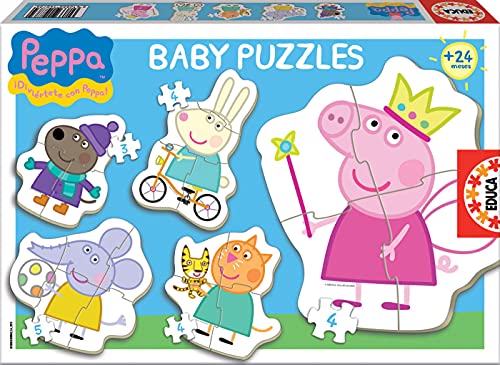 educa-peppa-wutz-15622-baby-puzzle-5er-set-ab-2-jahren image 8
