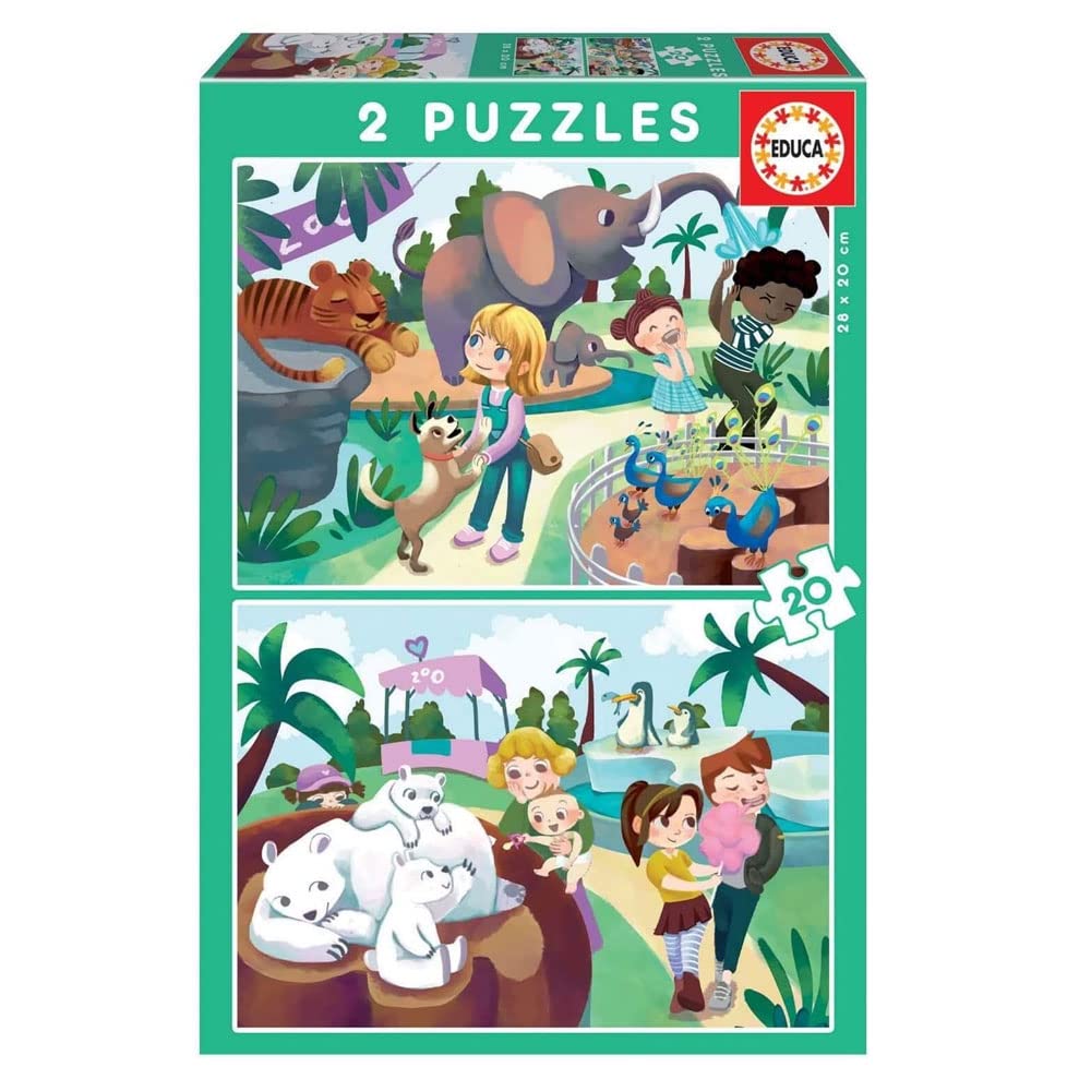 educa-18064-einh-rner-und-feen-puzzle-2x20-teile-ab-3-jahren image 8
