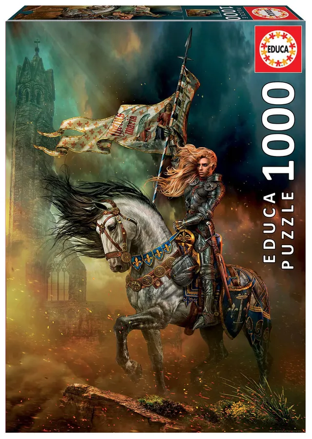 educa-19260-jeanne-d-arc-puzzle-1000-teile-68x48-cm image 1