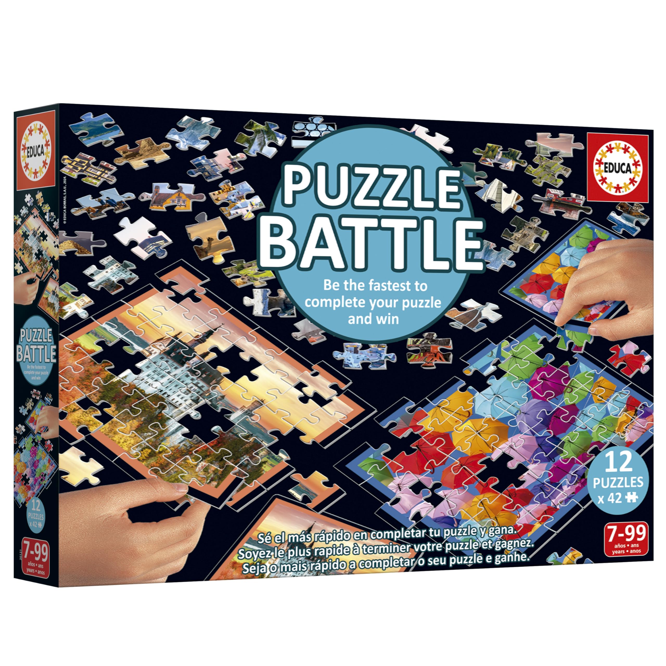 educa-puzzle-battle-brettspiel-12x42-teile-ab-7-jahren image 4