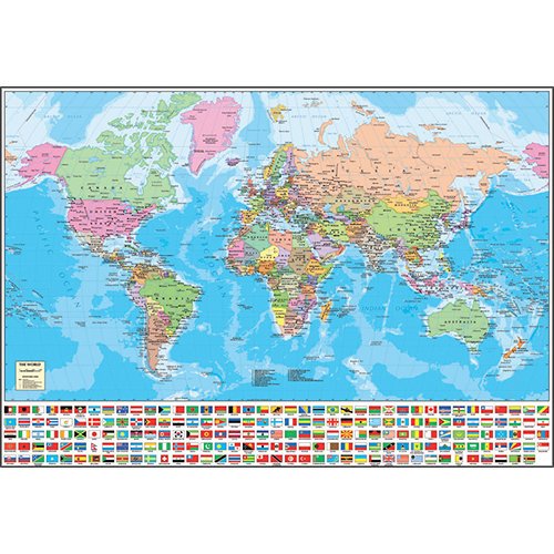 educa-weltkarte-puzzle-1500-teile-mit-kleber image 3