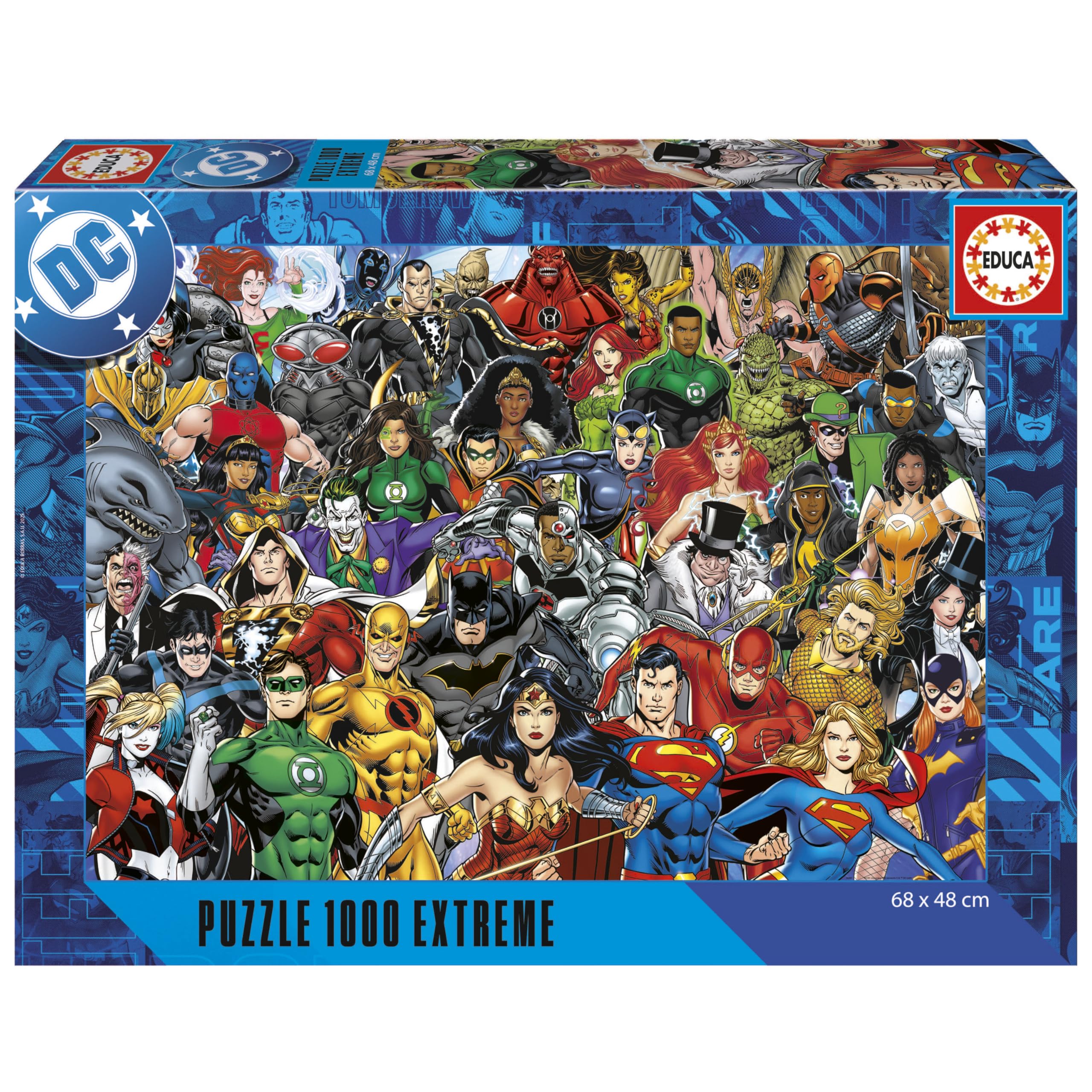 educa-20267-justice-league-xtreme-puzzle-1000-teile image 1