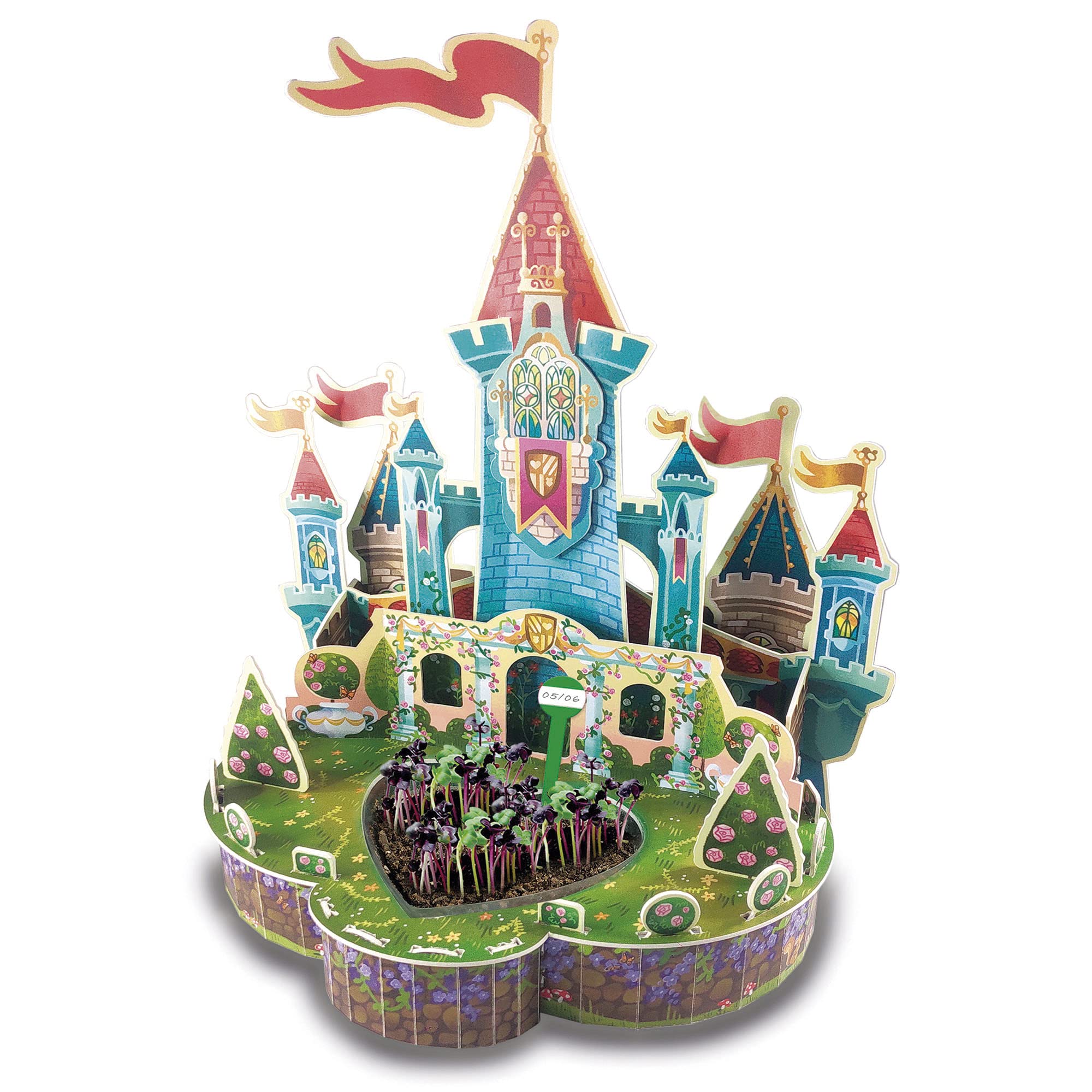 educa-3d-dream-garden-schloss-puzzle-ab-5-jahren image 2