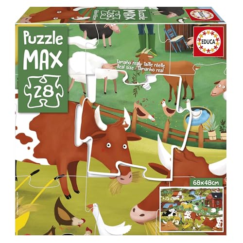 educa-puzzle-max-bauernhof-kinderpuzzle-28-xxl-teile-ab-3-jahren image 8
