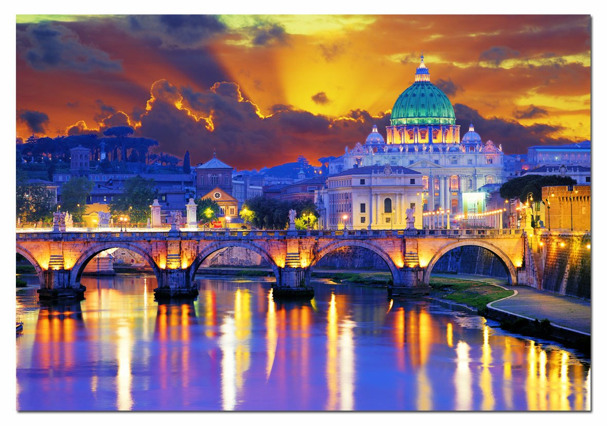 educa-rom-engelsbr-cke-puzzle-2000-teile-stadt-motiv image 1