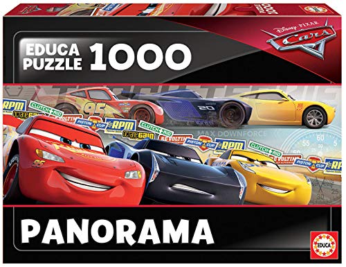 educa-cars-panorama-puzzle-1000-teile image 3
