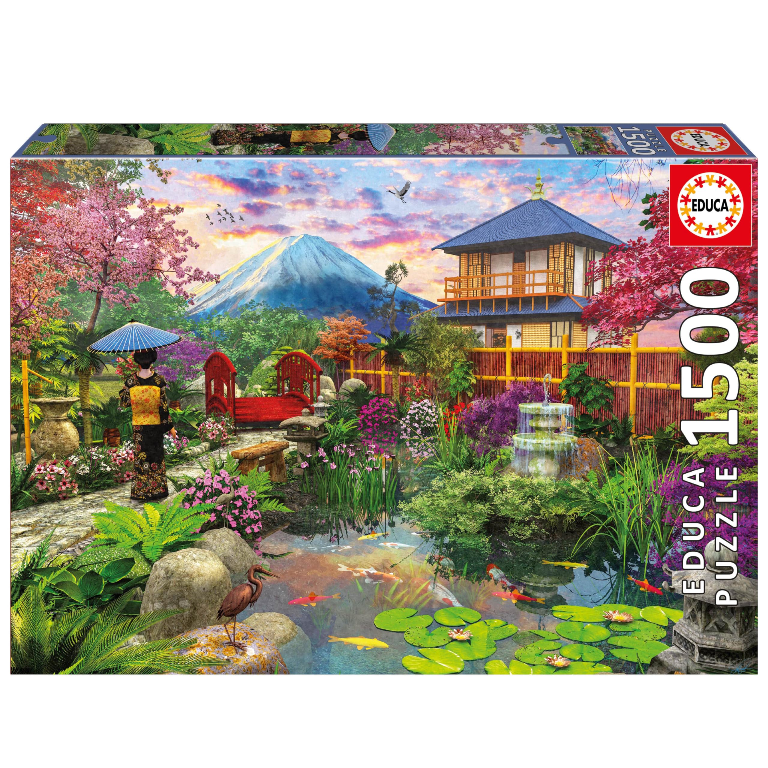 educa-19937-japanischer-garten-puzzle-1500-teile-zen image 1