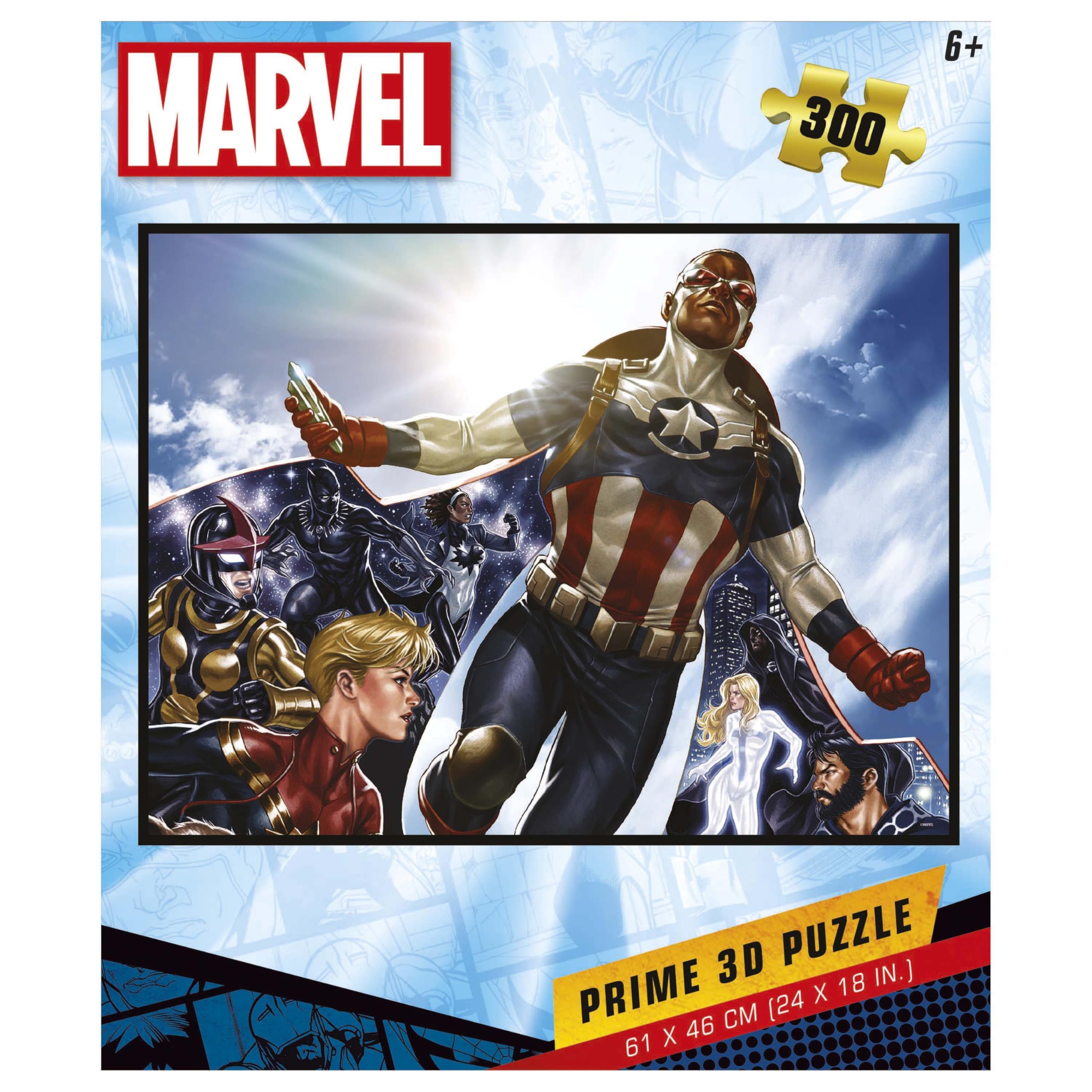 educa-puzzles-3d-20346-marvel-puzzle-300-teile-3d-effekt-ab-6-jahre image 3