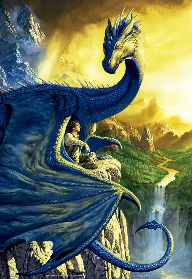 educa-17311-eragon-saphira-500-teile-puzzle-drache image 1