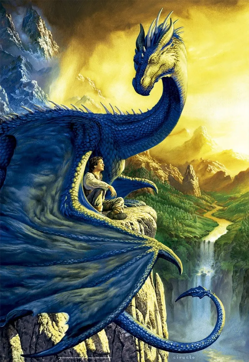 educa-17311-eragon-saphira-500-teile-puzzle-drache image 1