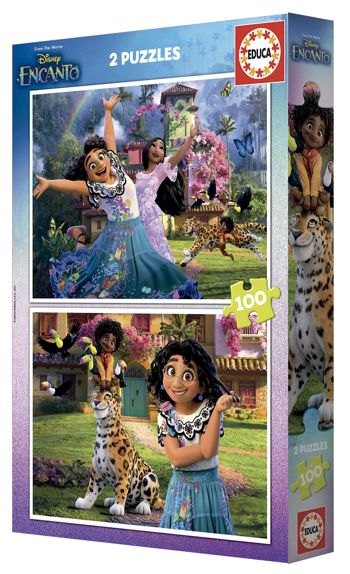 educa-19201-disney-encanto-puzzle-2x100-teile-ab-6-jahren image 2