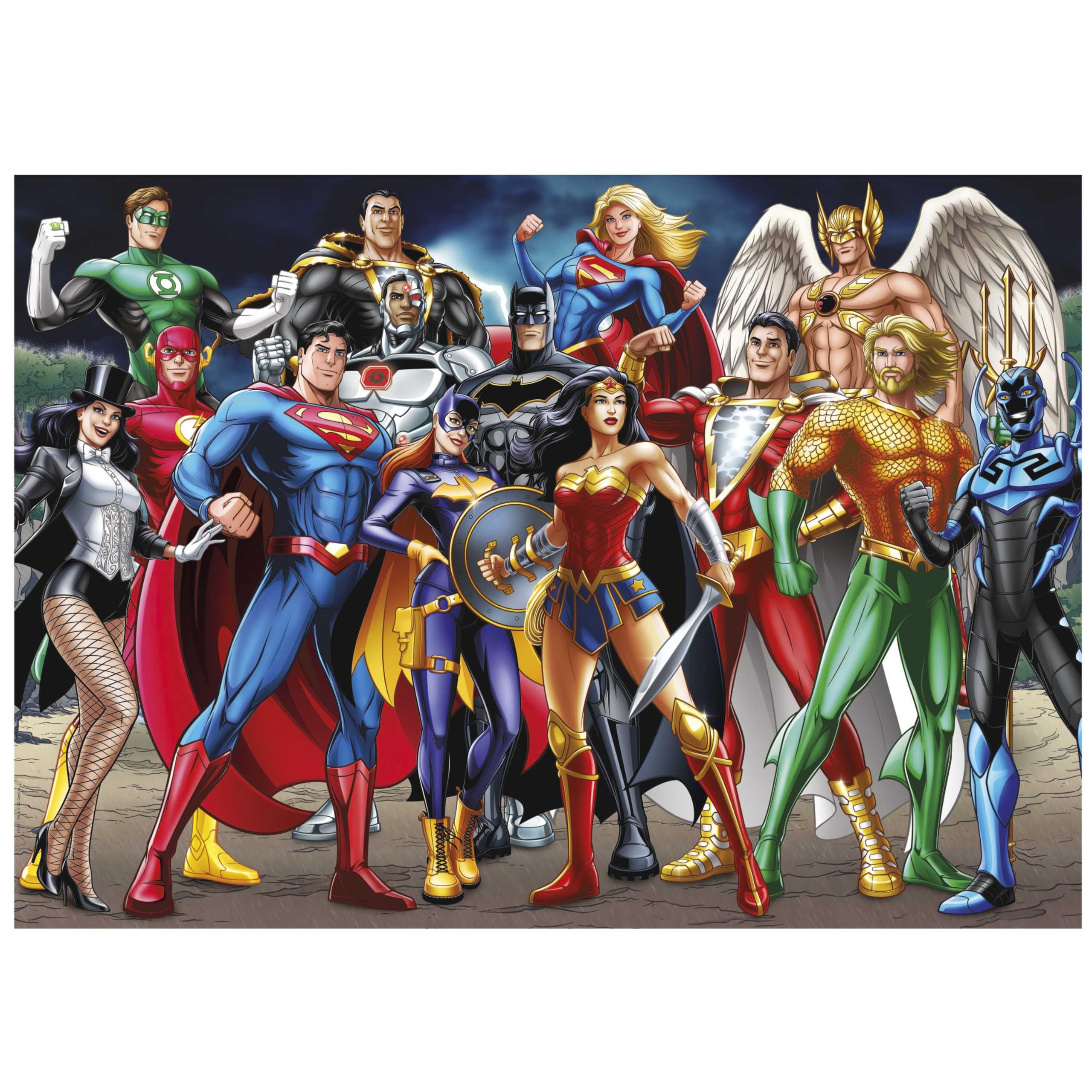 educa-justice-league-puzzle-500-teile-dc-comics-ab-11-jahren image 2
