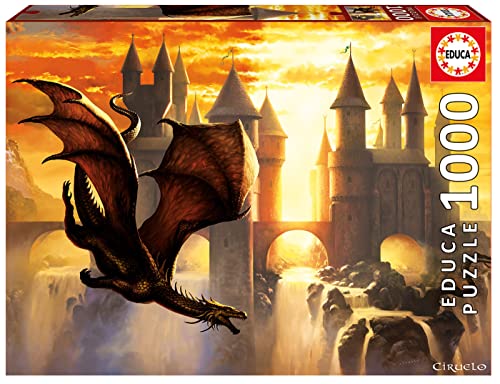 educa-sunset-dragon-puzzle-1000-teile-ciruelo-17312 image 4
