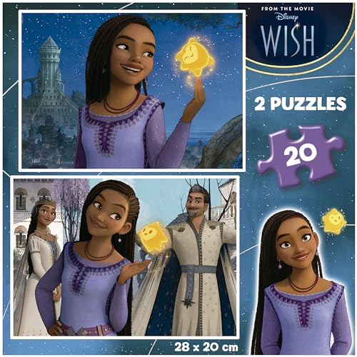 educa-disney-wish-puzzle-2x20-teile-kinder-ab-3-jahren image 7