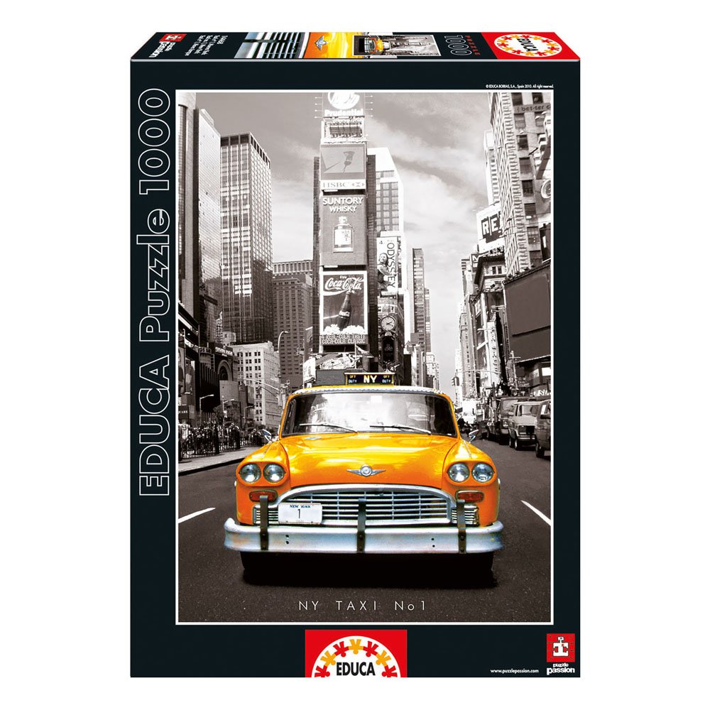 educa-taxi-no-1-new-york-14468-puzzle-1000-teile image 1