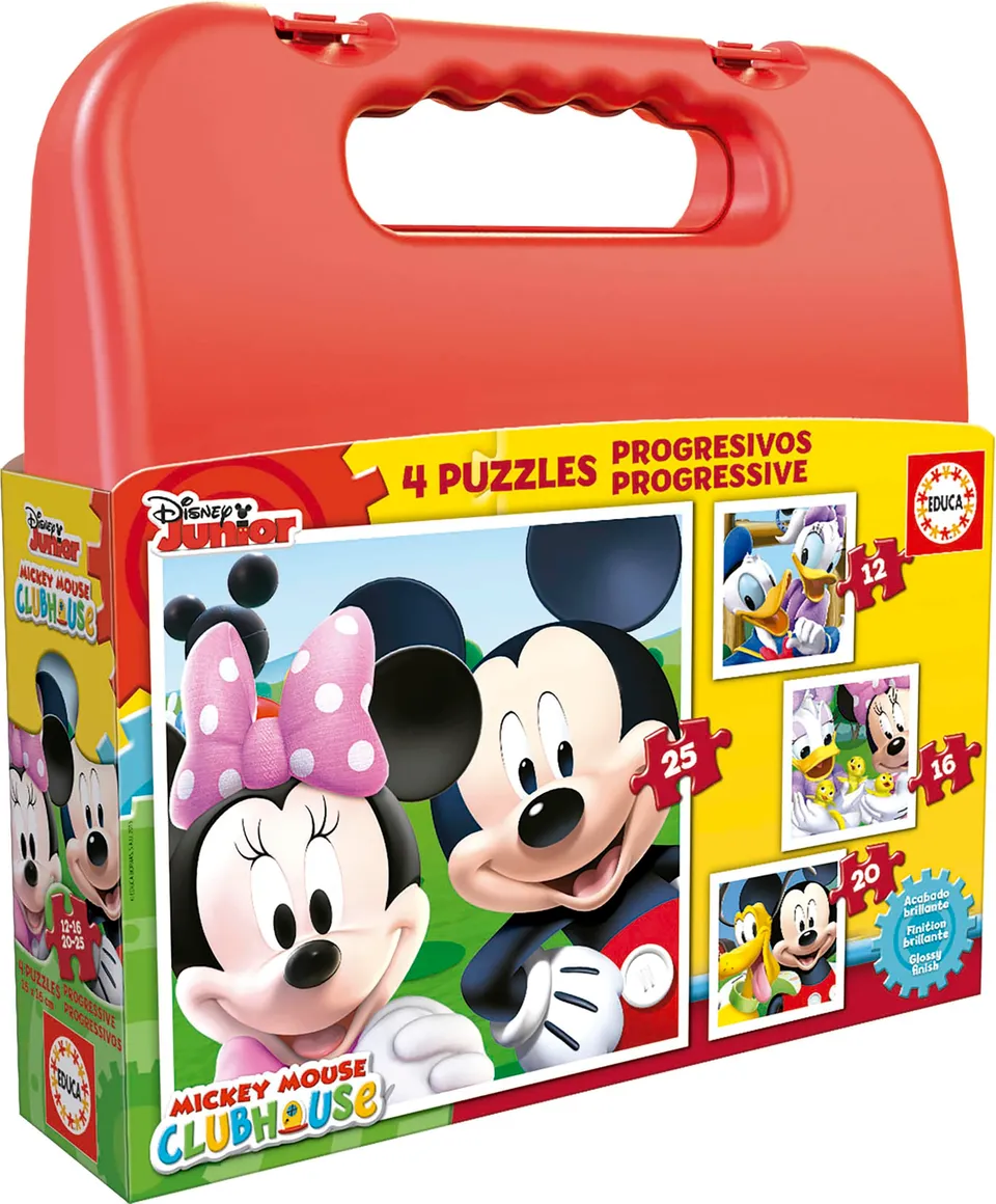 educa-mickey-mouse-koffer-4in1-kinderpuzzle-12-25-teile-ab-3 image 1