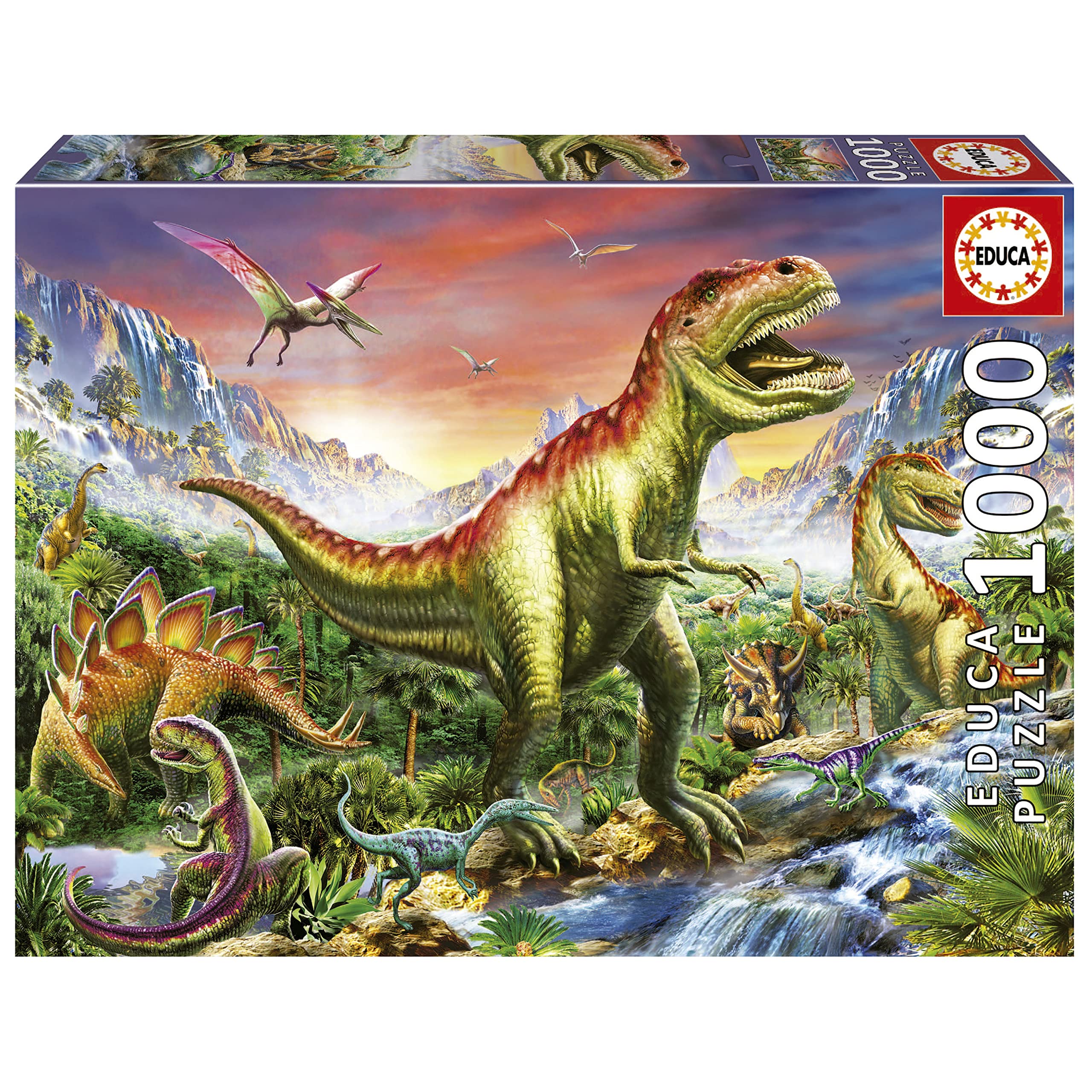 educa-17655-land-der-dinosaurier-puzzle-1000-teile-klassisch image 4